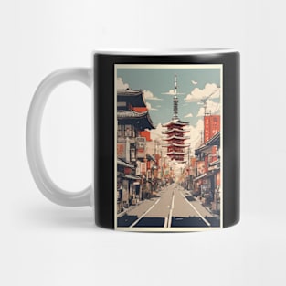 japan tokyo vintage travel tourism 13 Mug